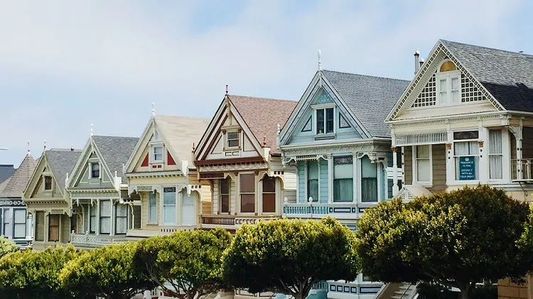 Painted Ladies in San Francisco