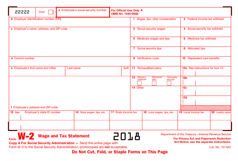 form w-2 2018
