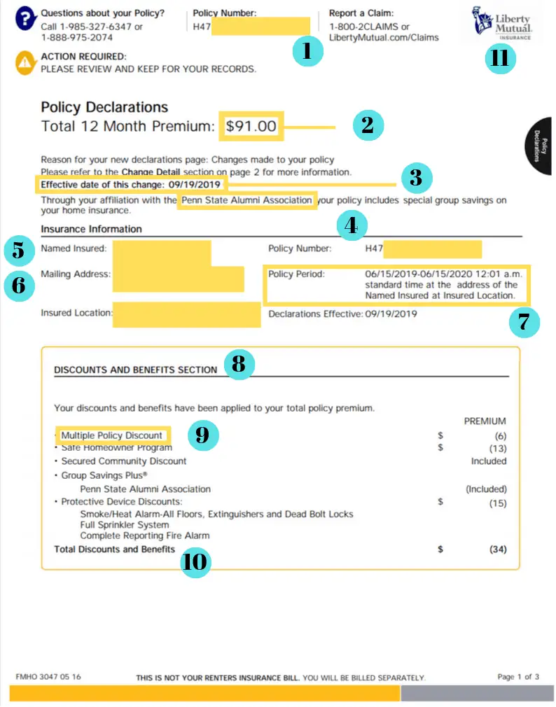 renters insurance case study activity answers