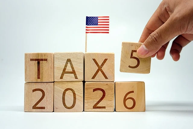 blocks that say tax 2025 being changed to tax 2026.