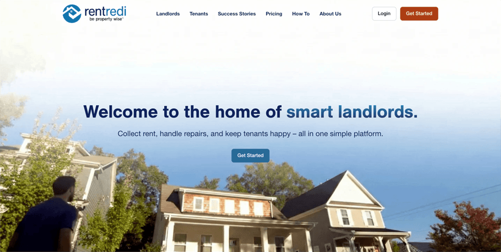 rentredi homepage.