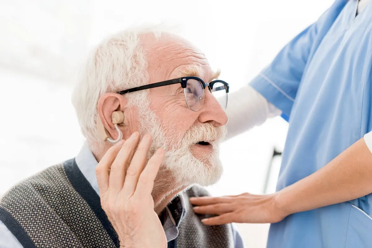 How Does Medicare Part C Work? 2 hearing aids senior medicare 1200