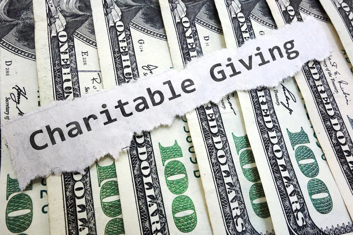 What to Do With Your Assets If You Don't Have Heirs 4 charity charitable giving dollar bills donation 1200