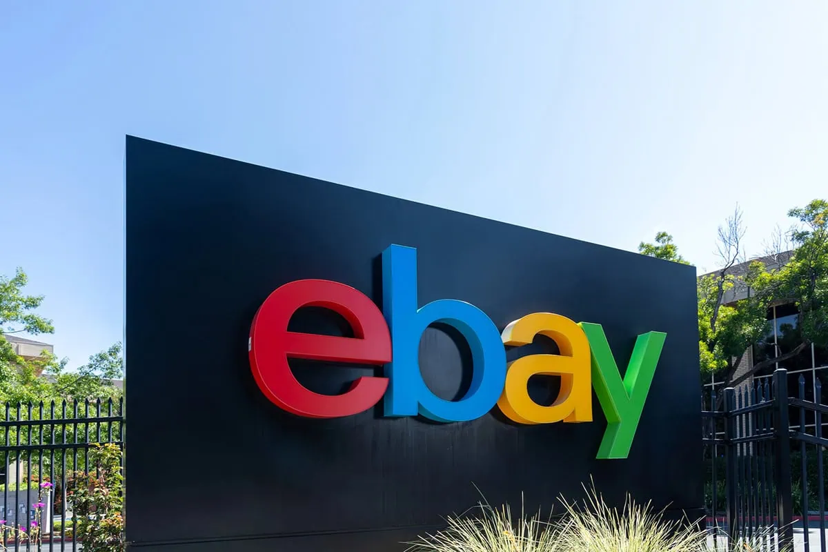 GameStop (GME) Offers to Buy eBay (EBAY), Create Amazon Killer 2 ebay sign at a corporate office park.