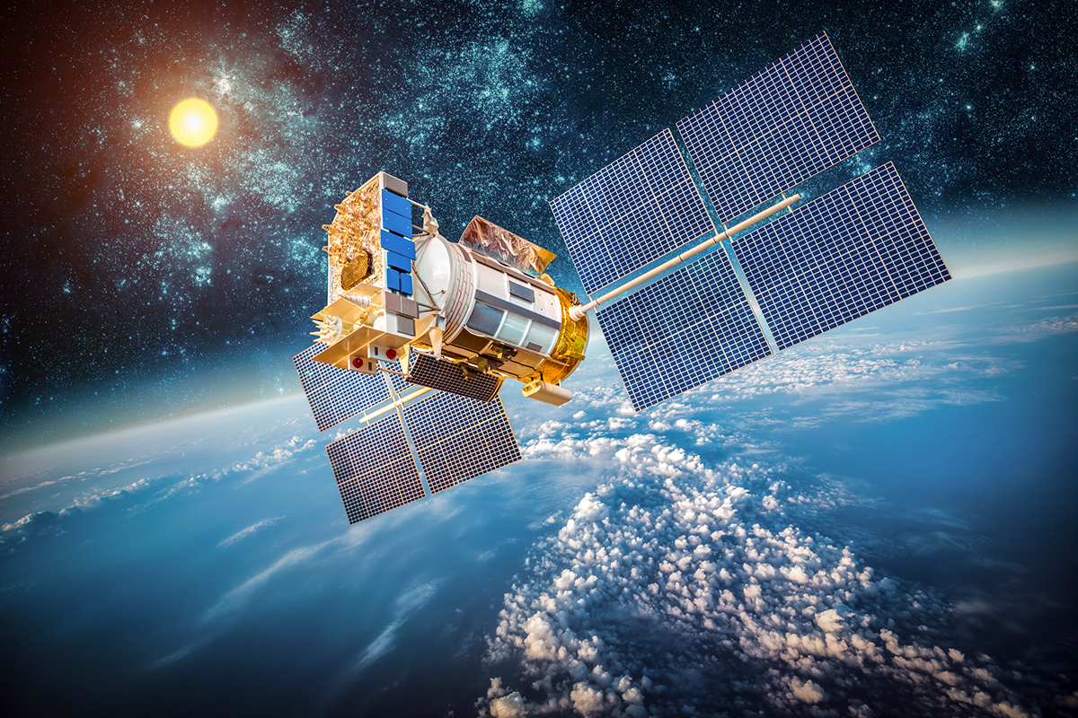 7 Space ETFs for the Next Frontier of Investing 5 A satellite in space.