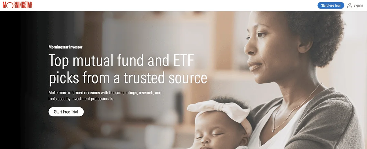 Morningstar Investor Review: Is This Research Tool Right for You? 3 Morningstar Investor homepage screenshot.