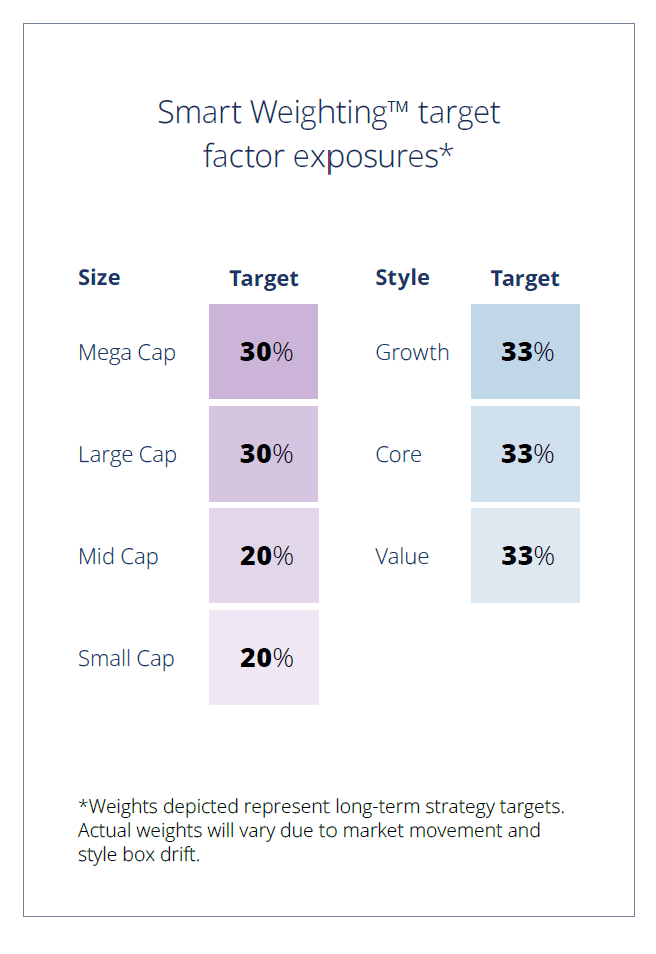 Empower Personal Strategy Review: Wealth Management More People Can Afford 5 Empower Personal Strategy smart weighting