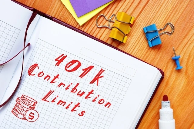 401k notes contribution limits