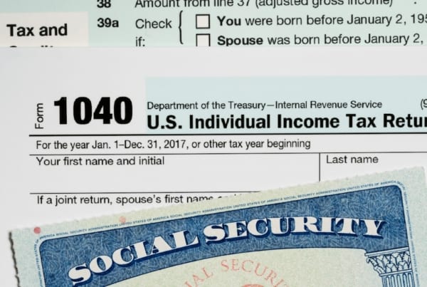 how social security benefits taxed