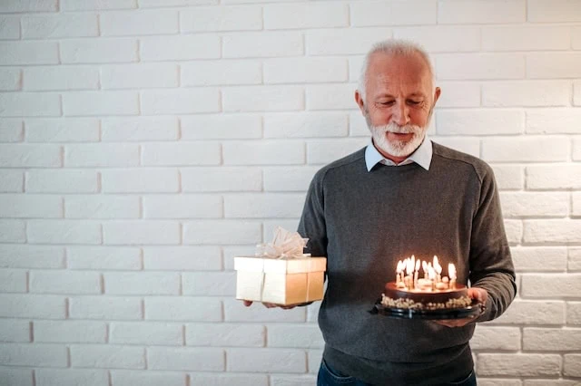 RMD senior birthday cake gift retirement 640