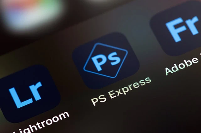 adobe apps on a screen.
