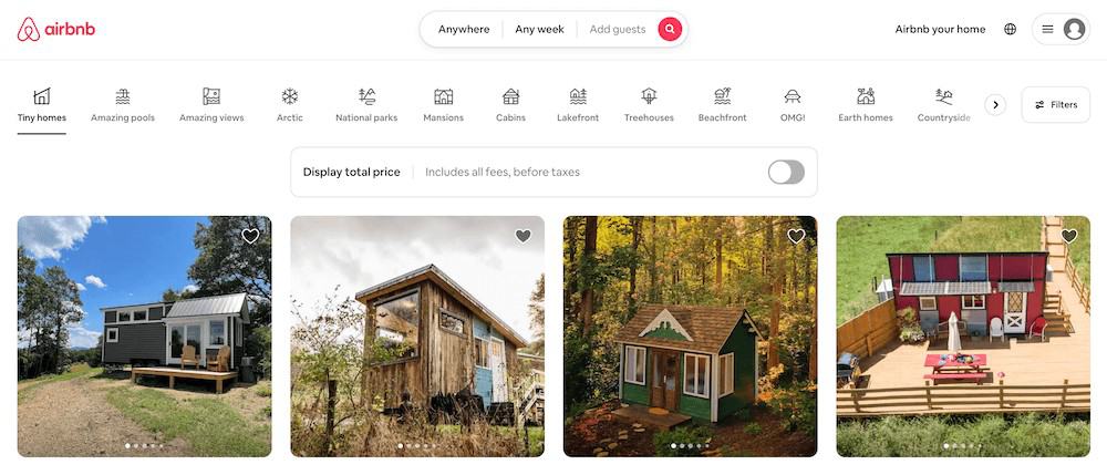 Airbnb signup