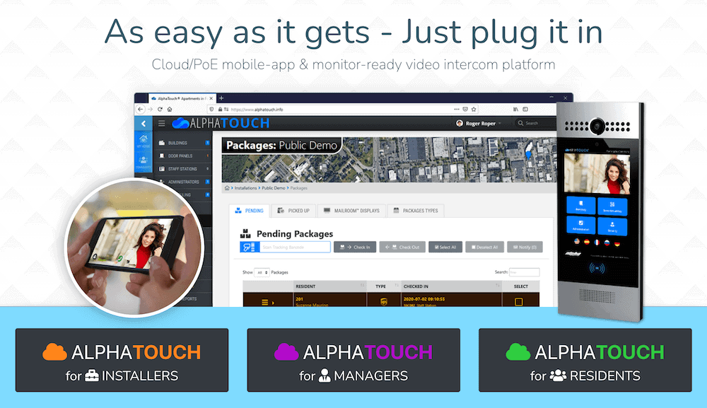 AlphaTouch signup