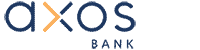 axos bank logo transparent text thin left