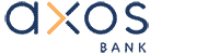 axos bank logo transparent text thin left