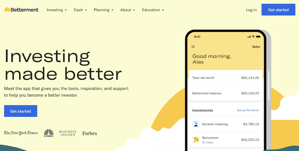 betterment signup new