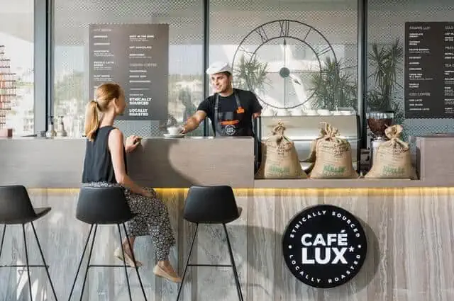 buying a latte 1