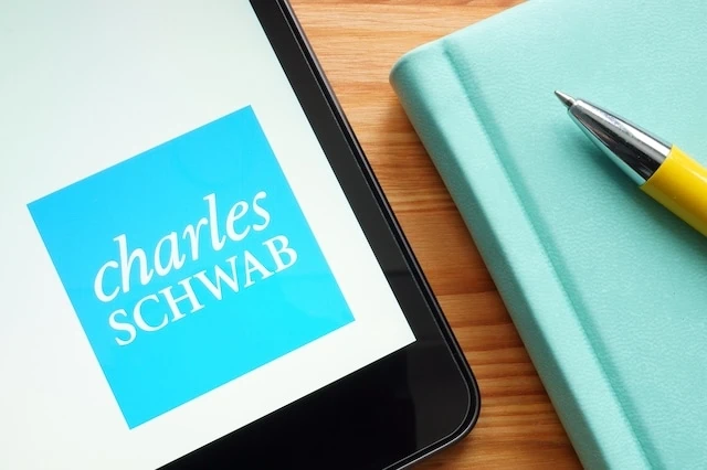 charles schwab tablet notebook retirement funds