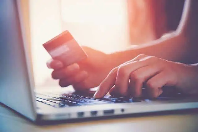 credit card purchases online