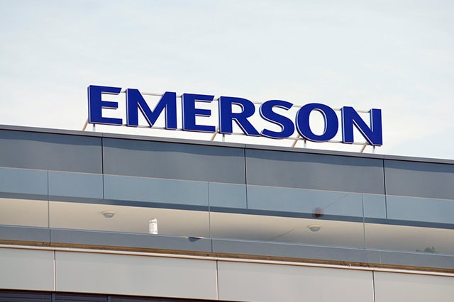 The Best Dividend Stocks: 10 Pro-Grade Income Picks for 2025 8 a sign for emerson electric.