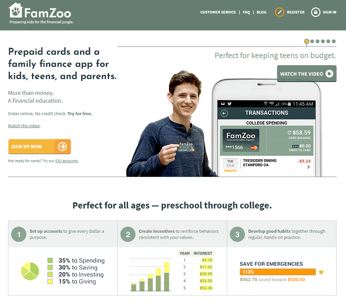 famzoo sign up