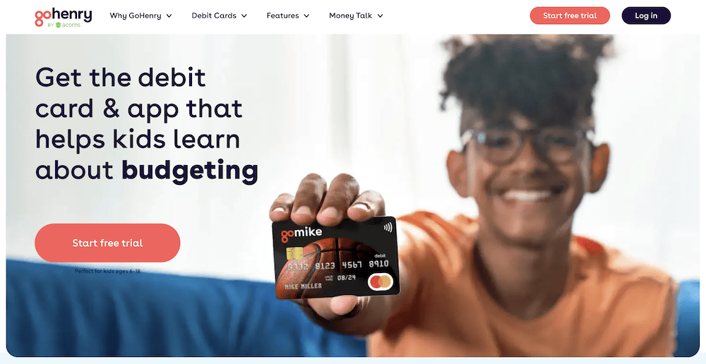 gohenry signup acorns new