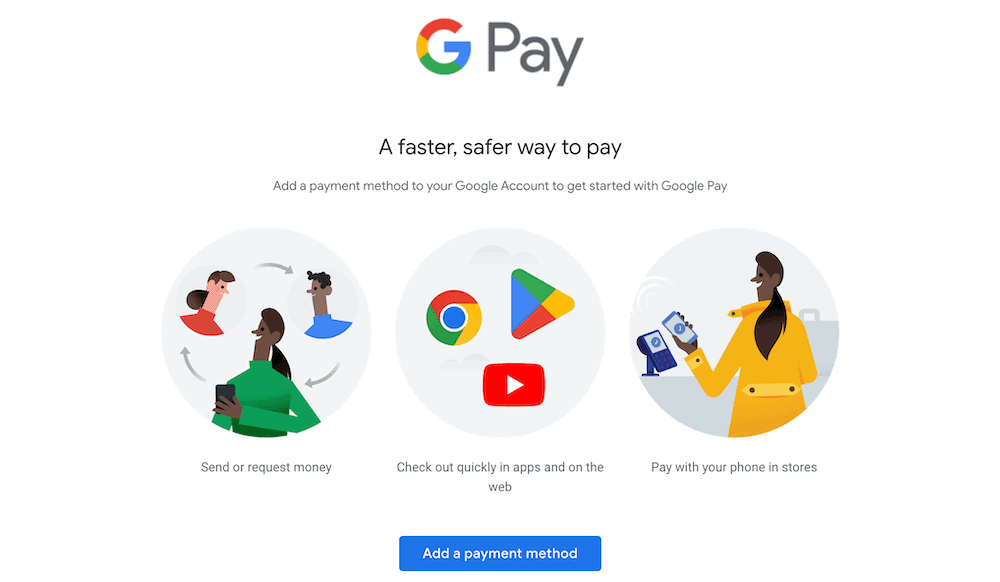 Google Pay signup