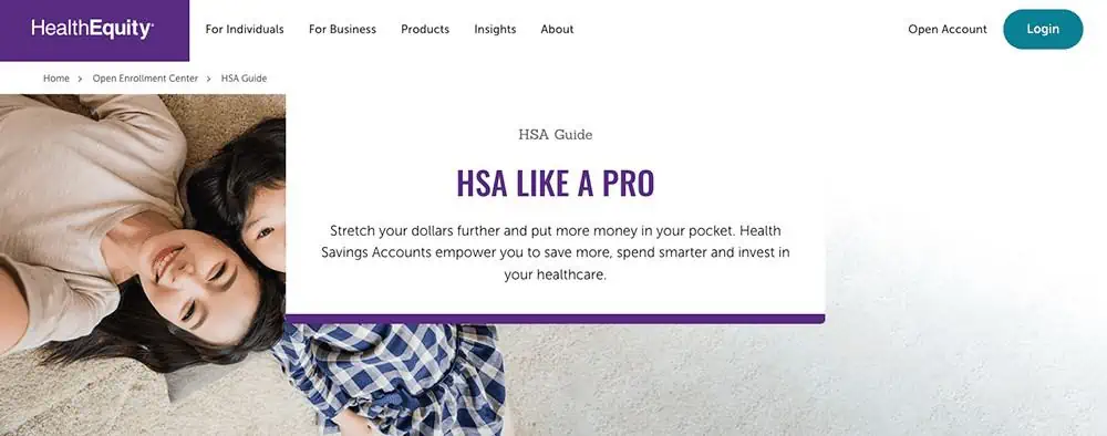 HealthEquity HSA signup