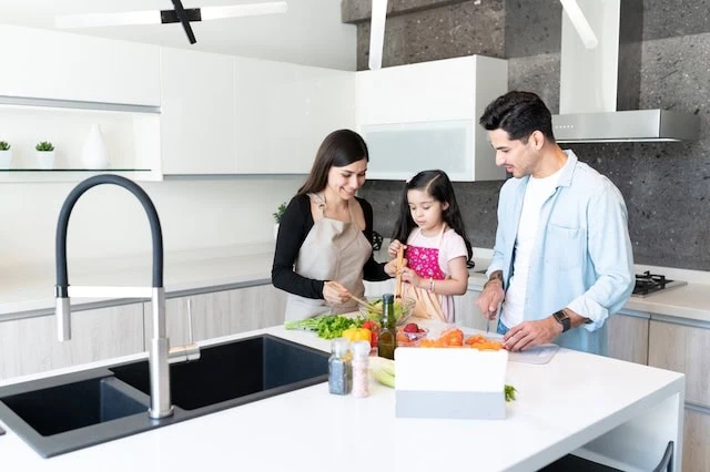 home improvement upscale kitchen family