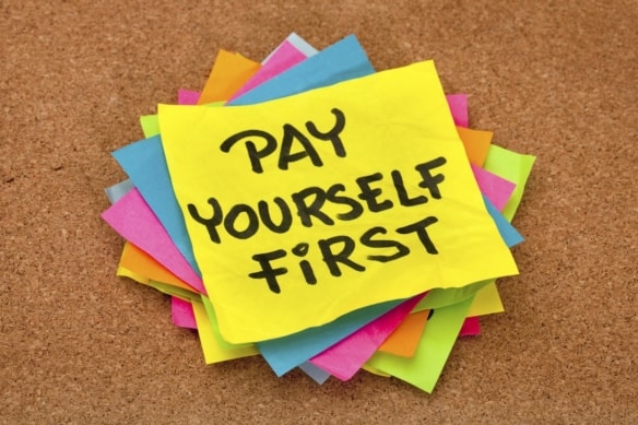 how to reverse budget with pay yourself first budgeting