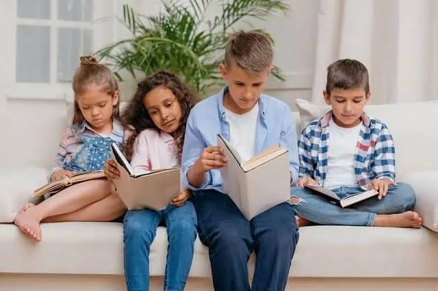 kids reading books medium