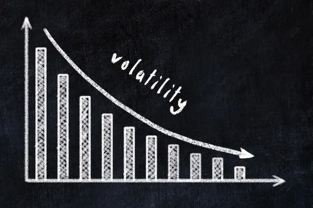 low volatility down graph 640