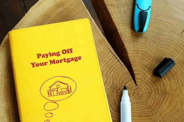 mortgage book wood trunk marker