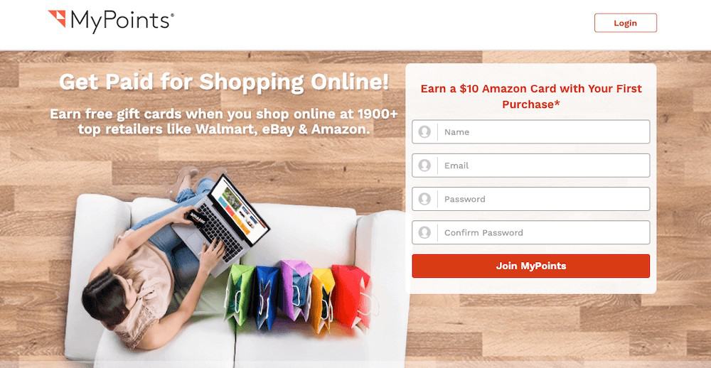 MyPoints signup