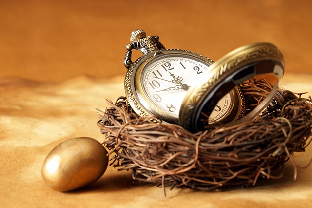 nest egg time retirement saving investing