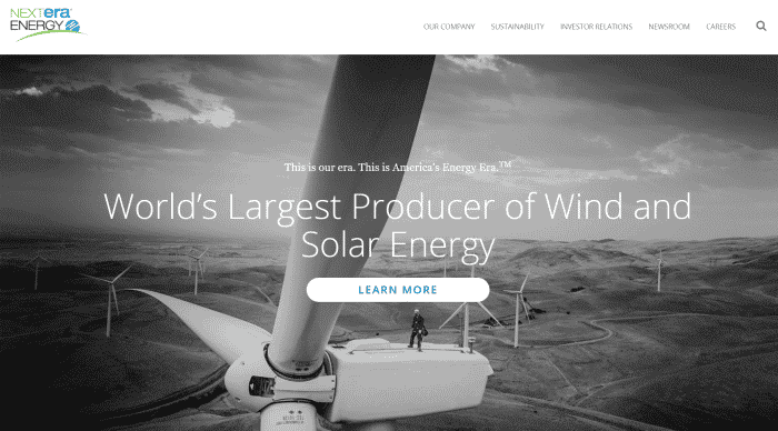 nextera energy homepage
