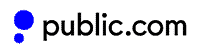 public logo transparent text thin