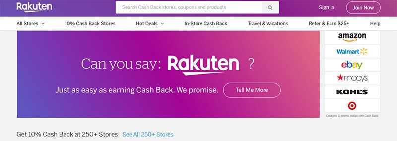 rakuten sign up