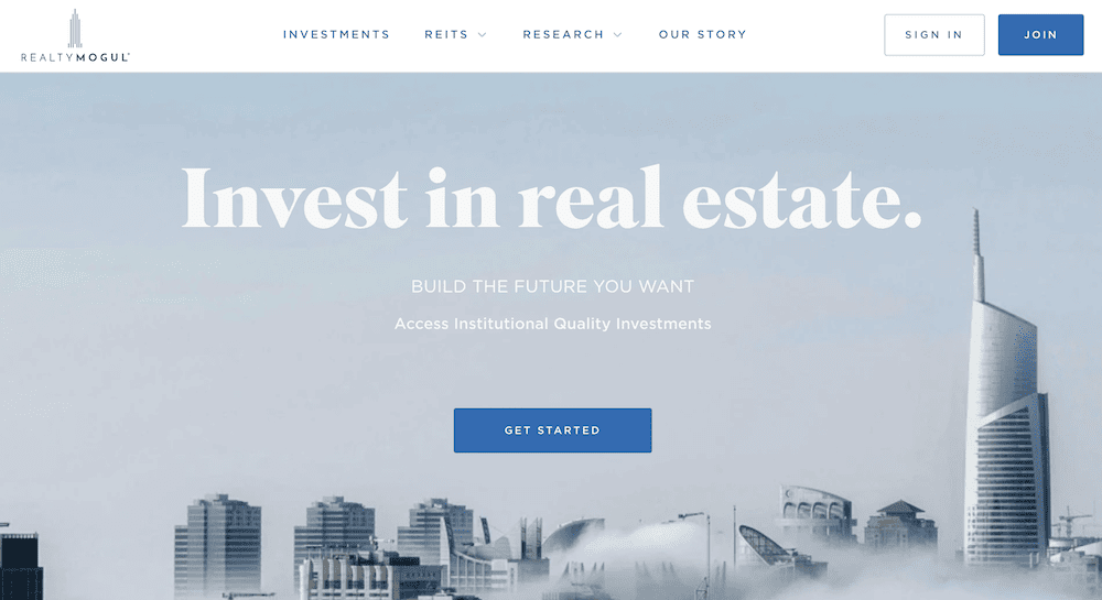 realtymogul signup new