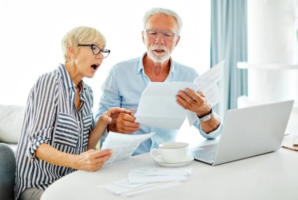 retirement expenses finances bills senior coffee 1200