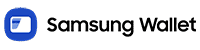 Samsung Wallet logo transparent text thin