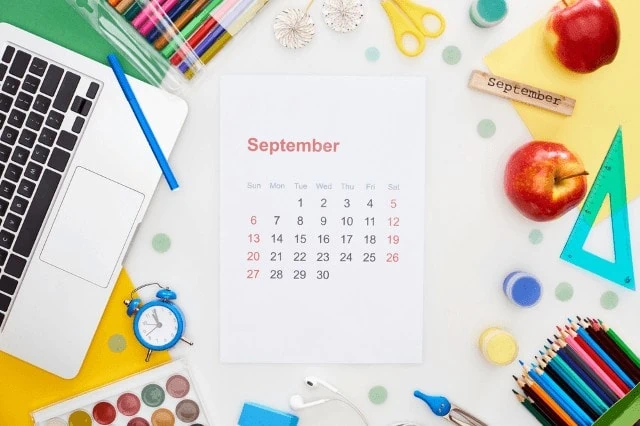 september calendar