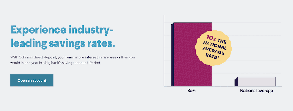 sofi checking savings signup new