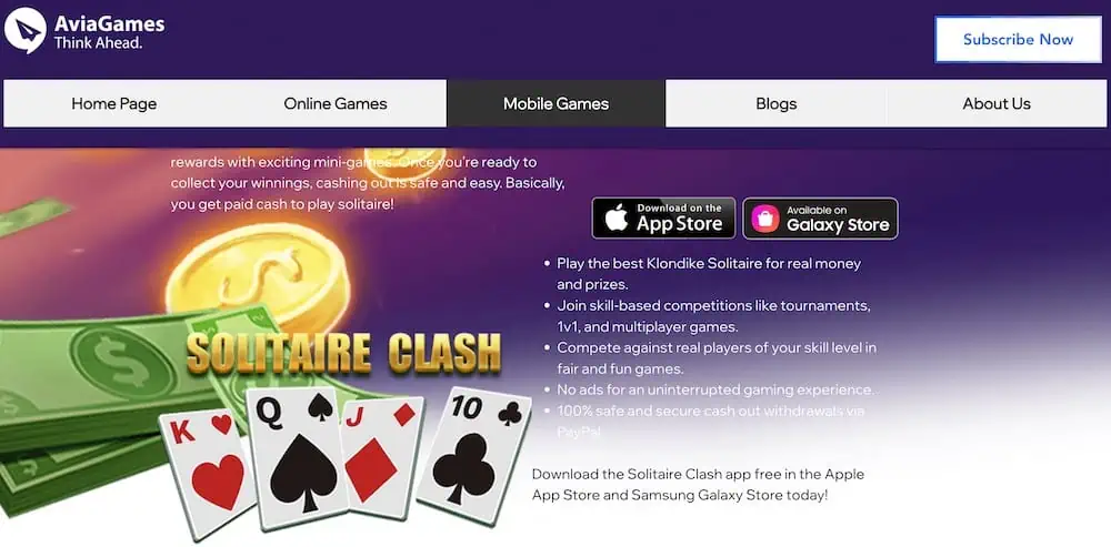 Solitaire Clash signup