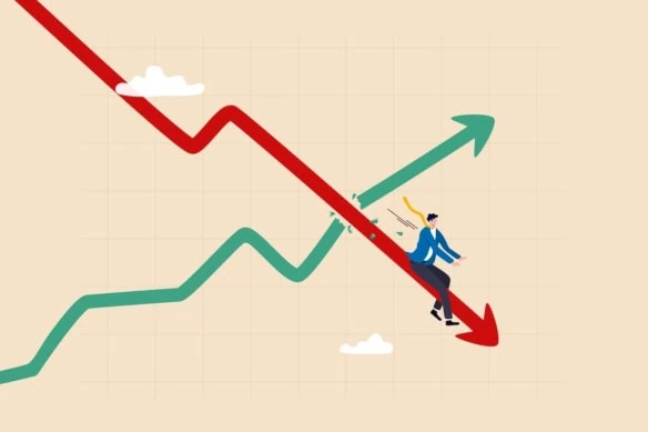 stagflation inflation down graph 1200