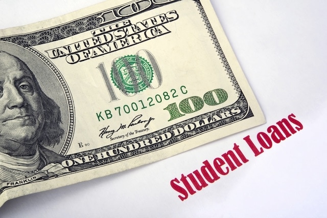 student loan deduction dollar bill