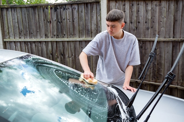 summer job car wash teen