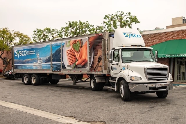 sysco food service truck