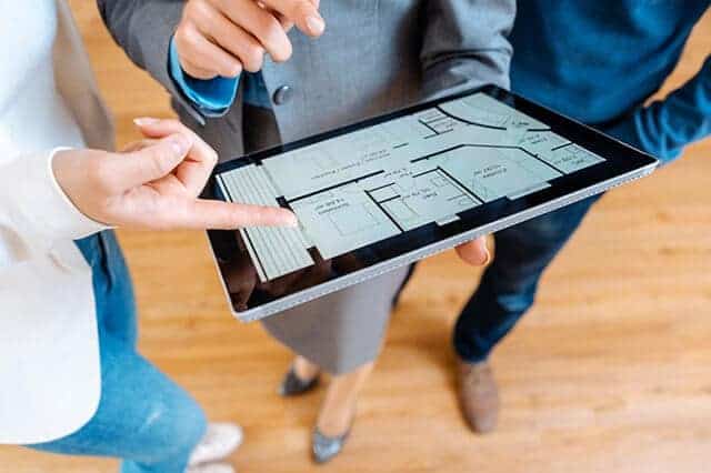 tablet real estate landlord software computer