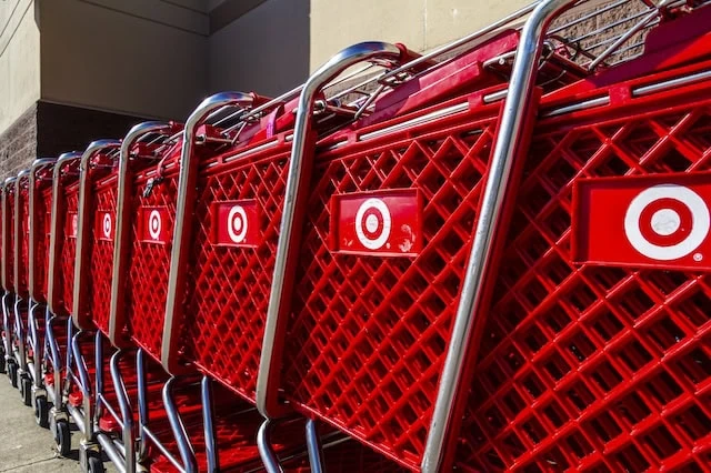 target shopping carts